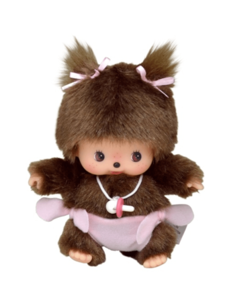 Monchhichi | Bebichhichi Classic | Meisje | 16 cm | 2+ - Kleine Eland