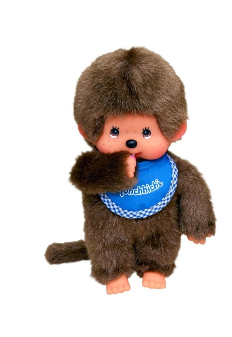 Monchhichi | Jongen met Blauwe Slab | 20 cm | 2+ - Kleine Eland