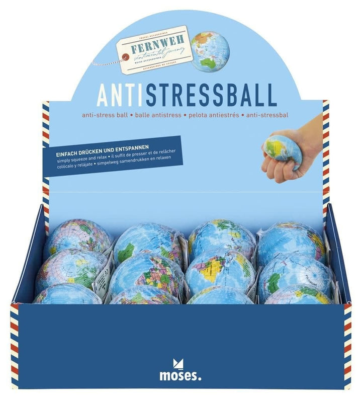 Moses | Anti Stress Bal | Wereldbol | 5+ - Kleine Eland