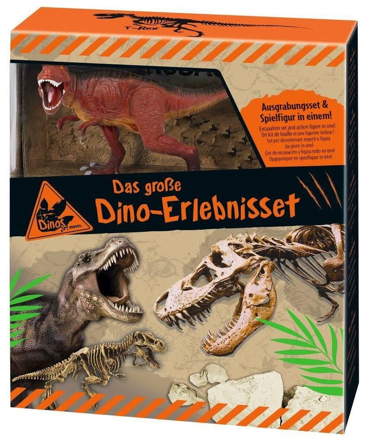 Moses | Dino Uithakset | met Speelfiguur | T - Rex | 5+ - Kleine Eland