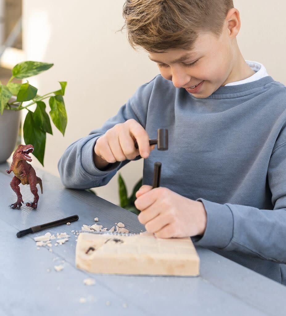 Moses | Dino Uithakset | met Speelfiguur | T - Rex | 5+ - Kleine Eland