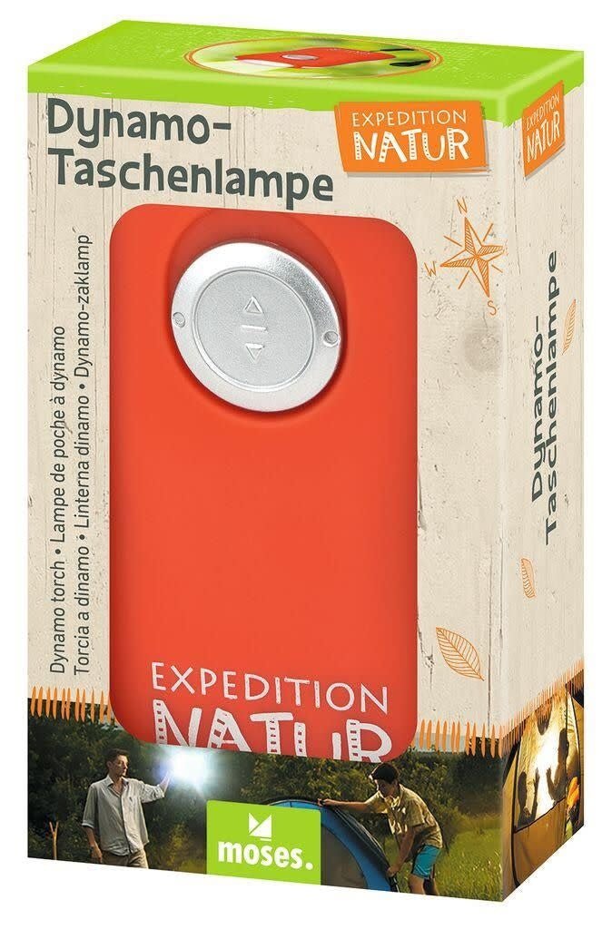 Moses | Expeditie Natuur | Dynamo Knijpkat Zaklamp | 8+ - Kleine Eland