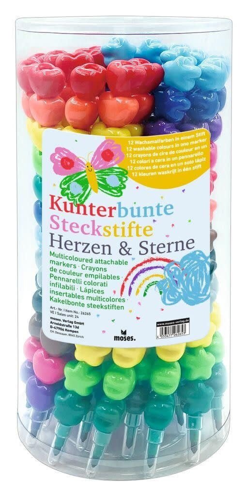 Moses | Kleurpotloden | Regenboog | Hart of Ster - Kleine Eland