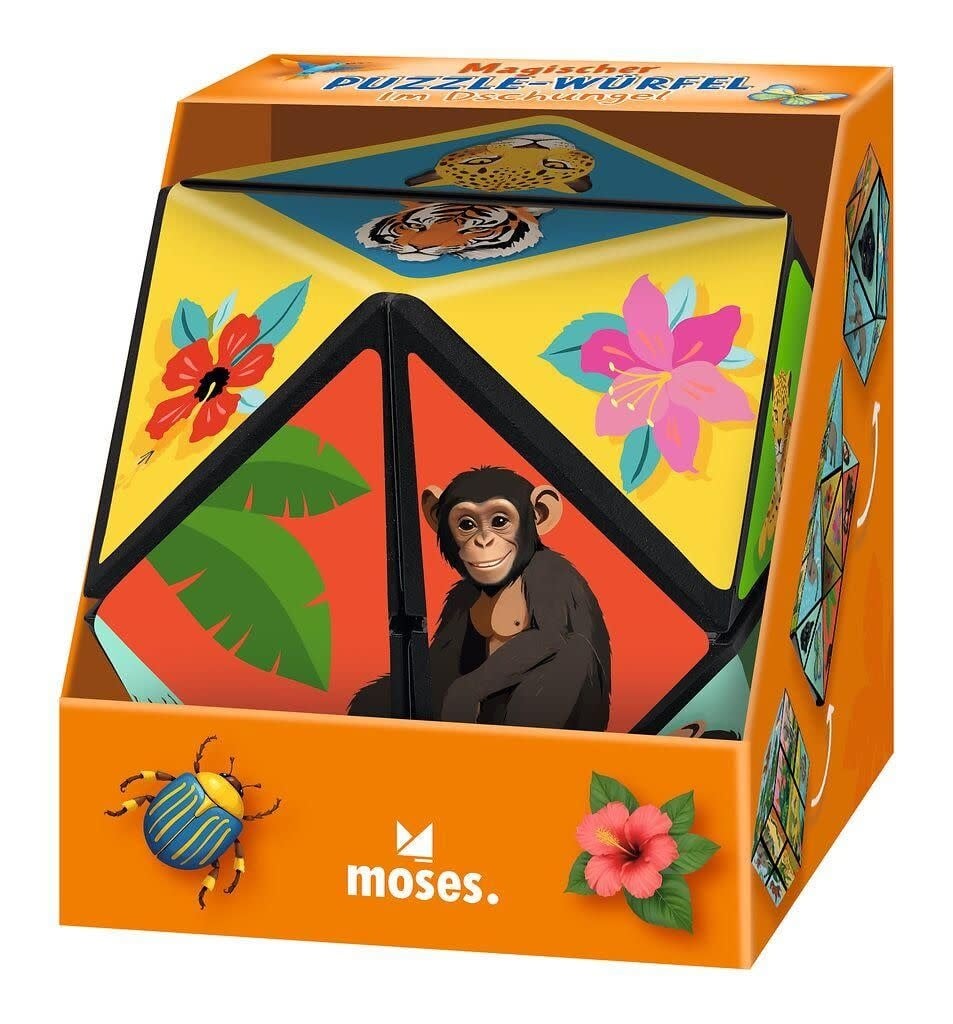 Moses | Magische Kubus | in de Jungle | 5,7 cm | 5+ - Kleine Eland