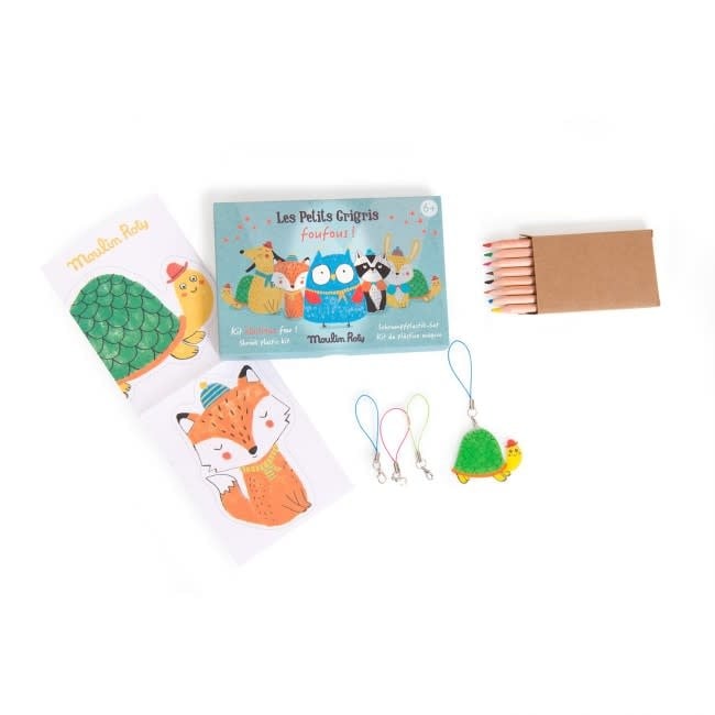 Moulin Roty | Les Petites Merveilles | Shrink Plastic Kit | 6+ - Kleine Eland