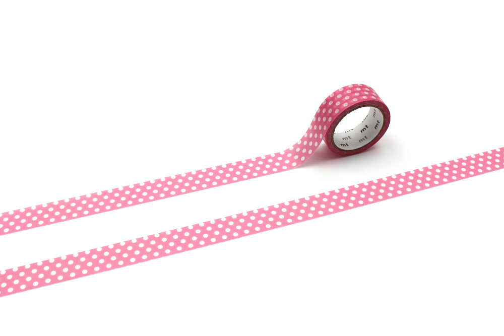 mt washi tape Dot aurora pink met stippenpatroon