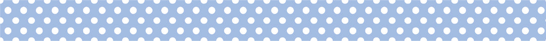 mt washi tape Dot lightblue purple, patroon uitgerold