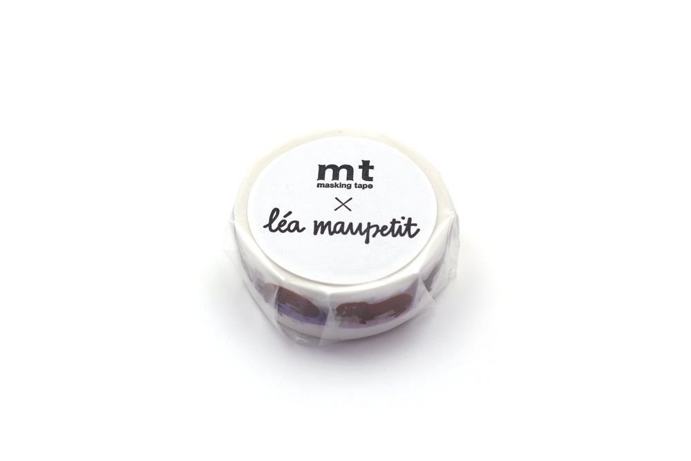 mt en Léa Maupetit washi tape Sausage dog, rol van opzij