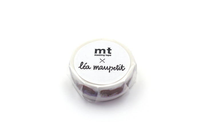 mt en Léa Maupetit washi tape Sausage dog, rol van opzij