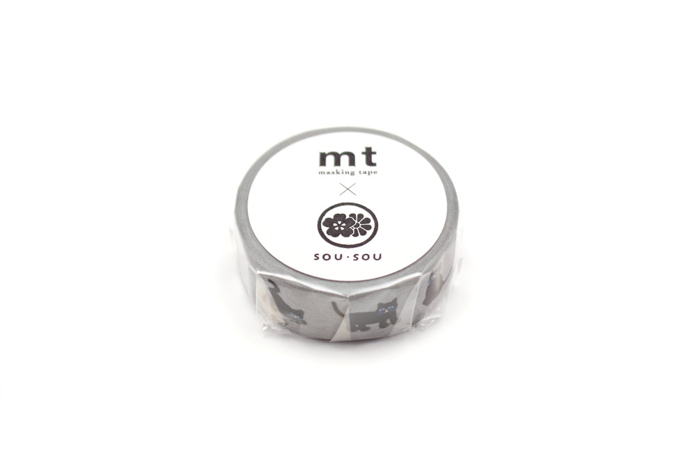mt × SOU·SOU | Washi-Tape | Neko