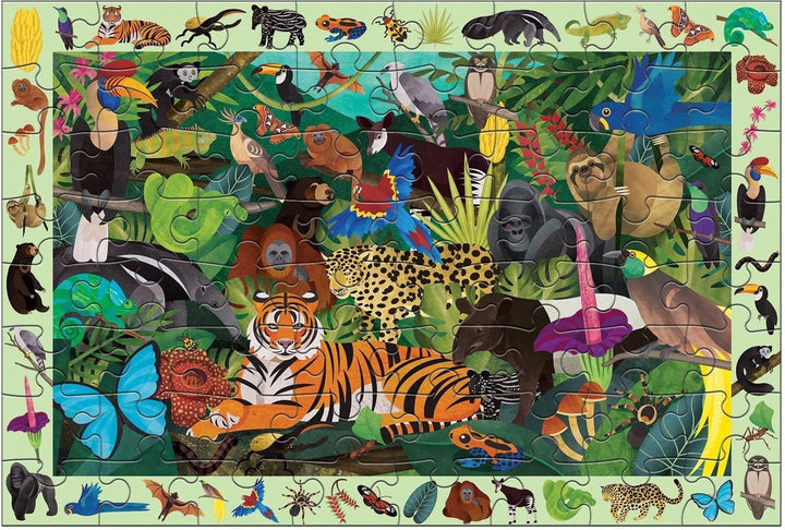 Mudpuppy | Puzzle | Search &amp; Find | Rainforest | 64 delig | 4+ - Kleine Eland