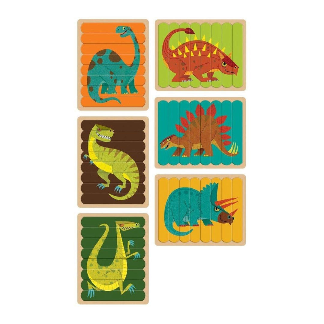 Mudpuppy | Puzzle Sticks | Mighty Dinosaurs | 24 delig | 3+ - Kleine Eland