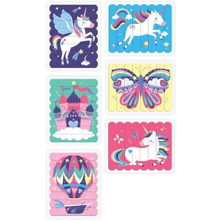Mudpuppy | Puzzle Sticks | Unicorn Magic | 24 delig | 3+ - Kleine Eland
