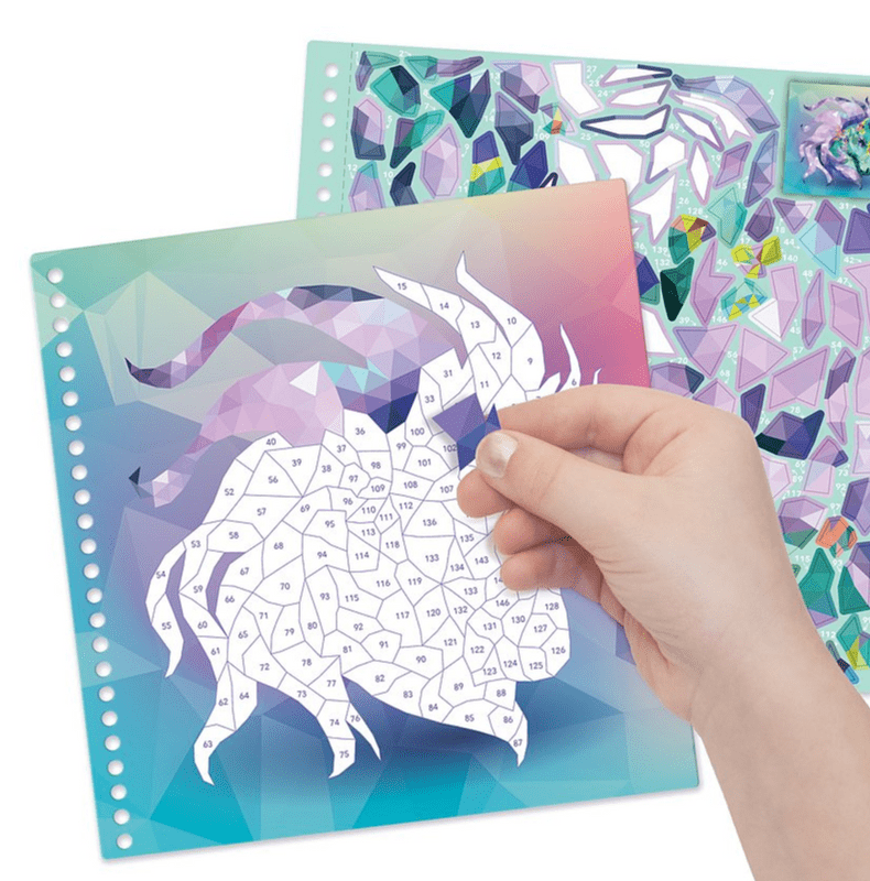 Nebulous Stars | Creative Book | Stickerby Number | +1350 Stickers | 8+ - Kleine Eland