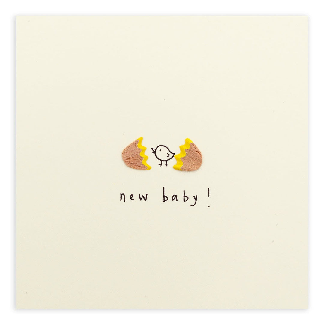 Pencil Shavings Cards by Ruth Jackson | Broken Egg | New Baby - Kleine Eland
