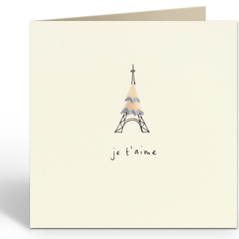 Pencil Shavings Cards by Ruth Jackson | Valentine's Eiffel - Kleine Eland