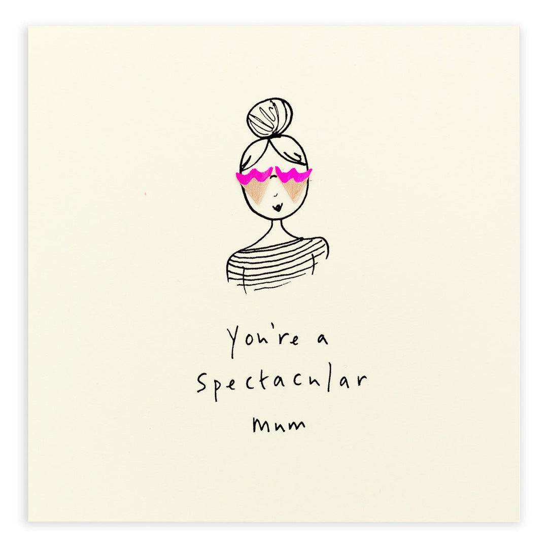 Pencil Shavings Cards by Ruth Jackson | You're a Spectaculair Mum - Kleine Eland