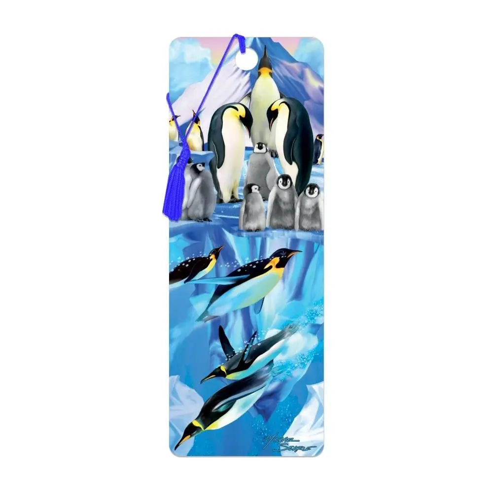 Live Life 3D-boekenlegger Penguin Plunge met pinguïns