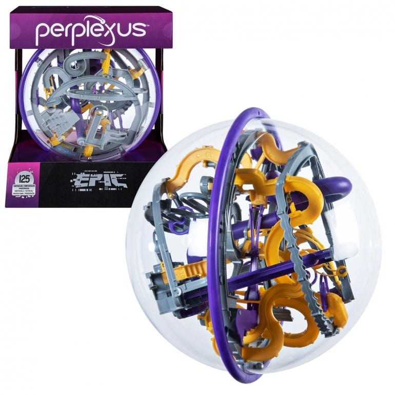 Perplexus Epic met verpakking en 125 hindernissen