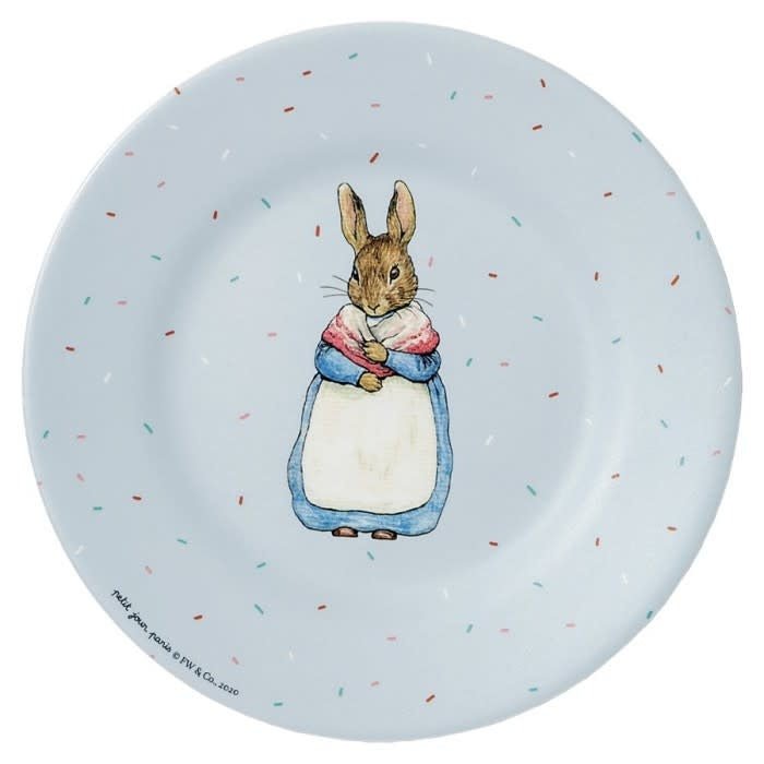 Petit Jour | Bord | 20 cm | Peter Rabbit | Grijs - Kleine Eland