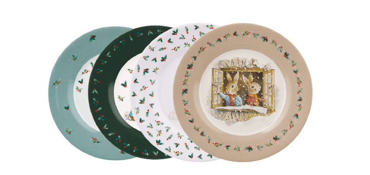 Petit Jour | Christmas | Bord | 20 cm | Peter Rabbit | Assorti per stuk - Kleine Eland