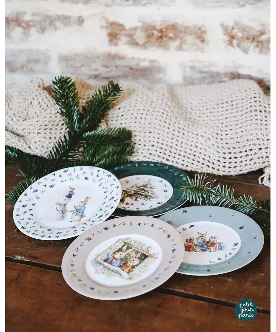 Petit Jour | Christmas | Bord | 20 cm | Peter Rabbit | Assorti per stuk - Kleine Eland