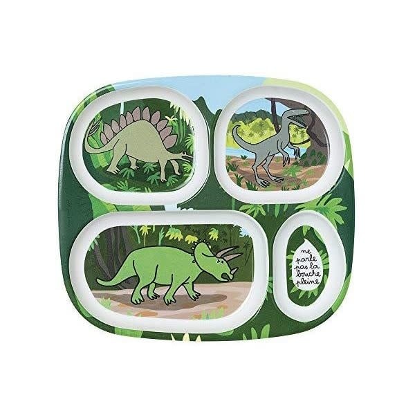 Petit Jour | Dinosaurus | Vakjesbord | 24 x 21 cm | +6 mnd - Kleine Eland