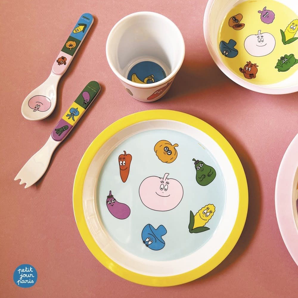 Petit Jour | Gift Set | Barbapapa | 5 delig | Veggie | + 6 maanden - Kleine Eland