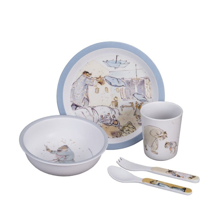 Petit Jour Paris | Ernest et Celestine | Giftset | Blauw | 5 delig | +6 mnd - Kleine Eland