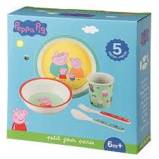 Petit Jour Paris | Peppa Pig | Giftset | 5 delig | + 6 mnd - Kleine Eland