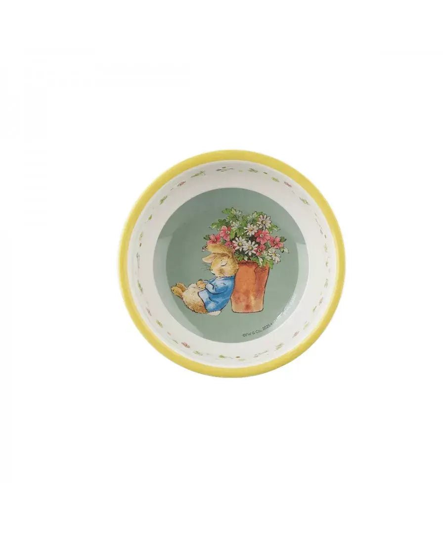 Petit Jour Paris | Peter Rabbit | Schaaltje met Gele Rand | 250 ml | + 6 mnd - Kleine Eland