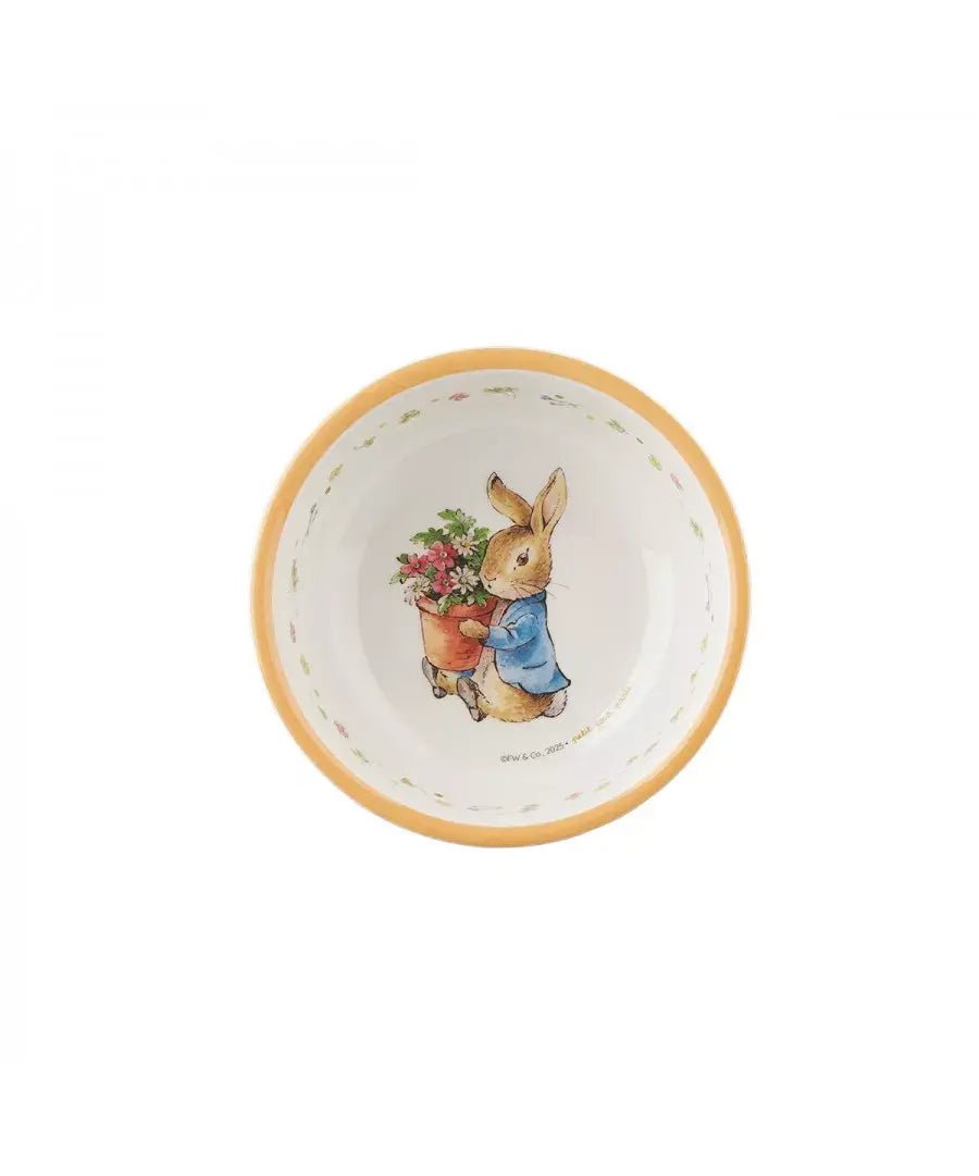 Petit Jour Paris | Peter Rabbit | Schaaltje met Peach Rand | 250 ml | + 6 mnd - Kleine Eland