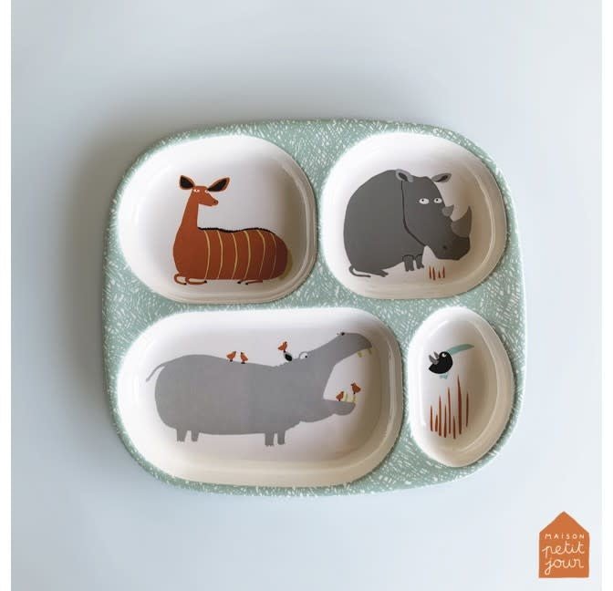 Petit Jour | Savanne | Vakjesbord | 24 x 21 cm | +6 mnd - Kleine Eland