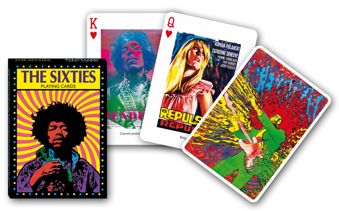Piatnik | Speelkaarten | The Sixties | Single Deck - Kleine Eland