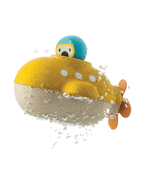 Plan Toys | Houten Boot | Submarine | 1+ - Kleine Eland
