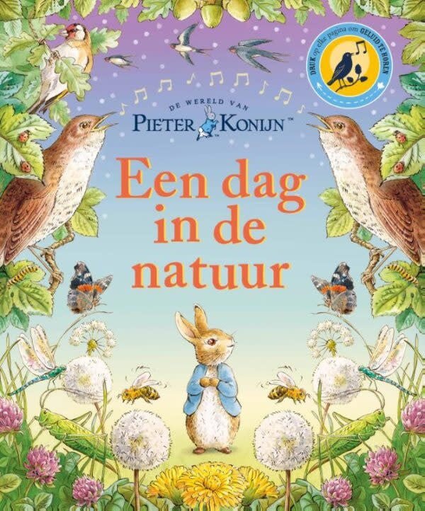Ploegsma | Geluidenboek | Pieter Konijn | Een dag in de natuur | 3+ - Kleine Eland
