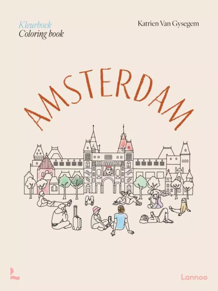 Ploegsma | Kleurboek Amsterdam | 5+ - Kleine Eland