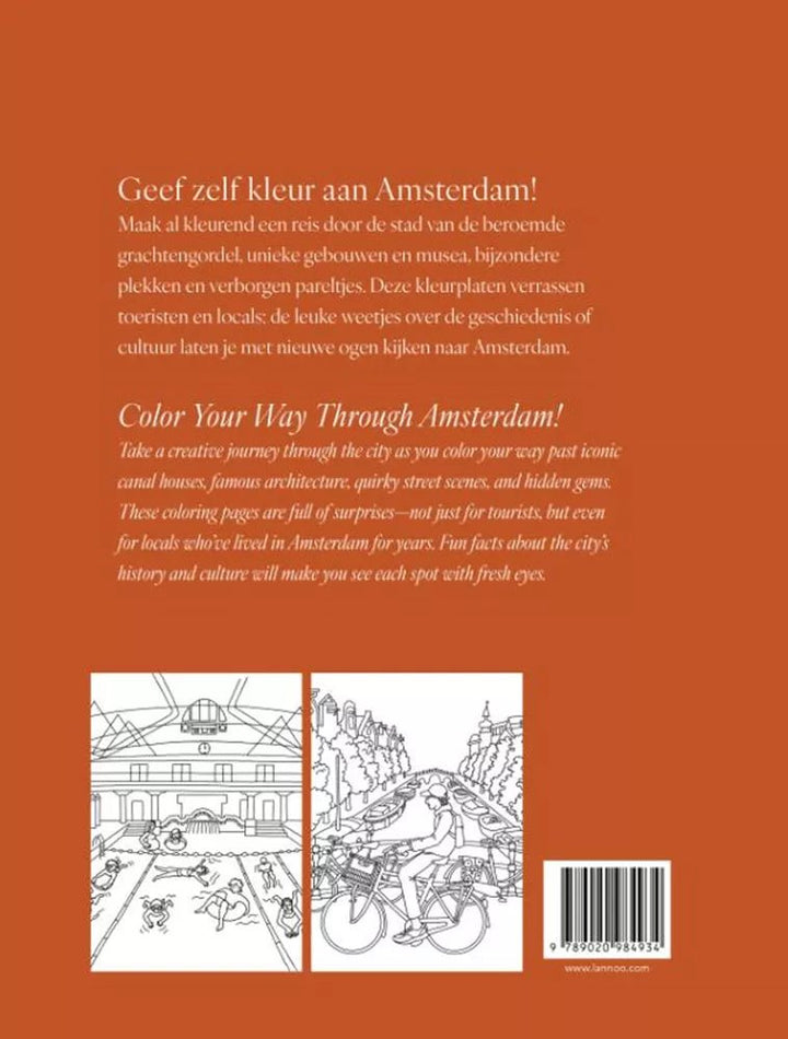 Ploegsma | Kleurboek Amsterdam | 5+ - Kleine Eland