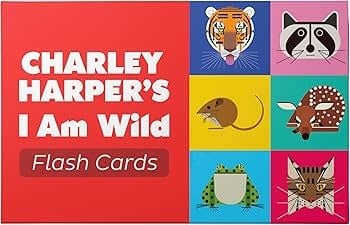 Pomegranate | Charley Harper's | 50 Flash Cards | I'm Wild | 3+ - Kleine Eland