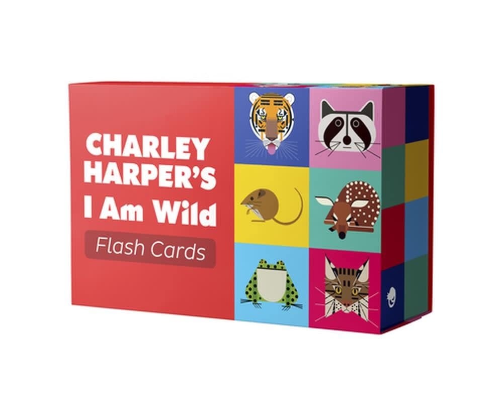 Pomegranate | Charley Harper's | 50 Flash Cards | I'm Wild | 3+ - Kleine Eland