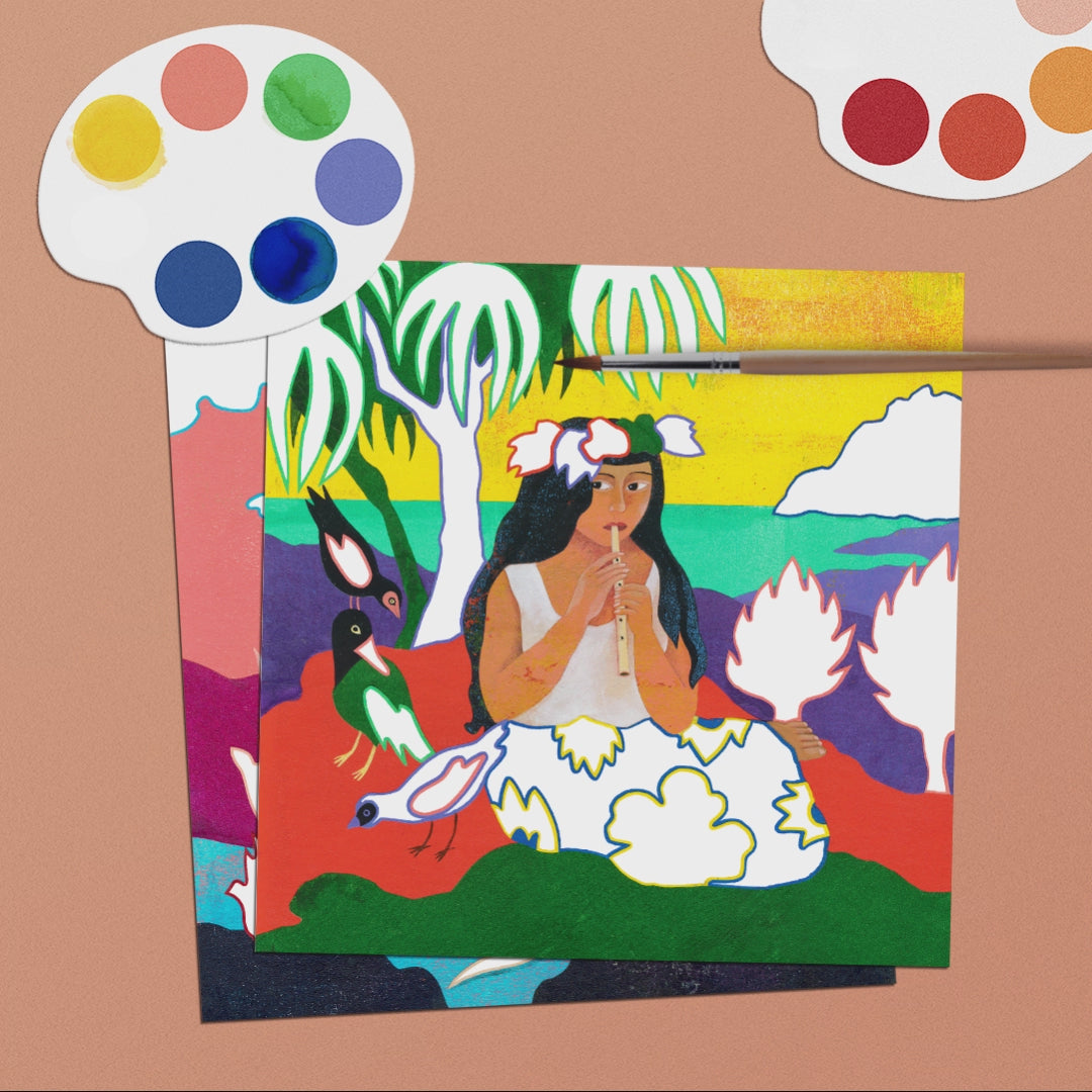 Djeco | Inspired by Gauguin | Polynesia | Schilderen | 5+