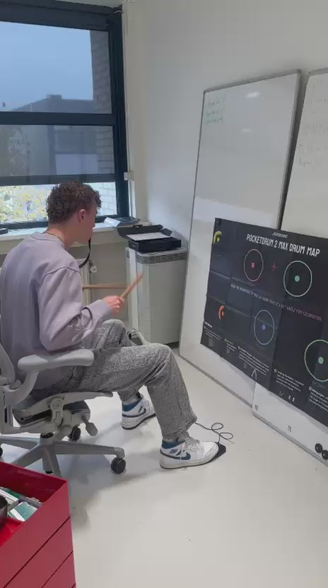 AeroBand | PocketDrum 2 MAX | Draagbaar Elektronisch Drumstel