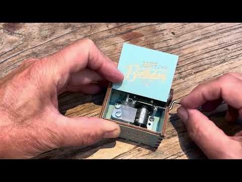 Trousselier Wooden Soundbox for Music Mechanism | Birthday Cake