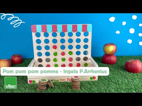 Vilac | 4 in a Row | Pomme pomme apple | design by Ingela P. Arrhenius | 5+