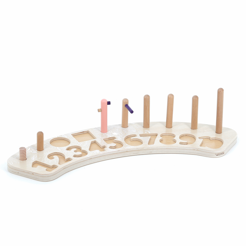 Vilac | Ik Leer Tellen 1-2-3 | Montessori | 2+