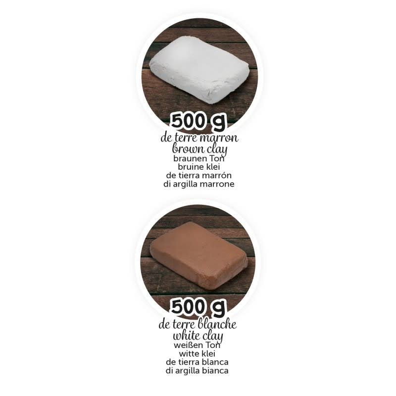 Buki | Professional Studio Pottery | Refill | 2 x 500 gram | 8+