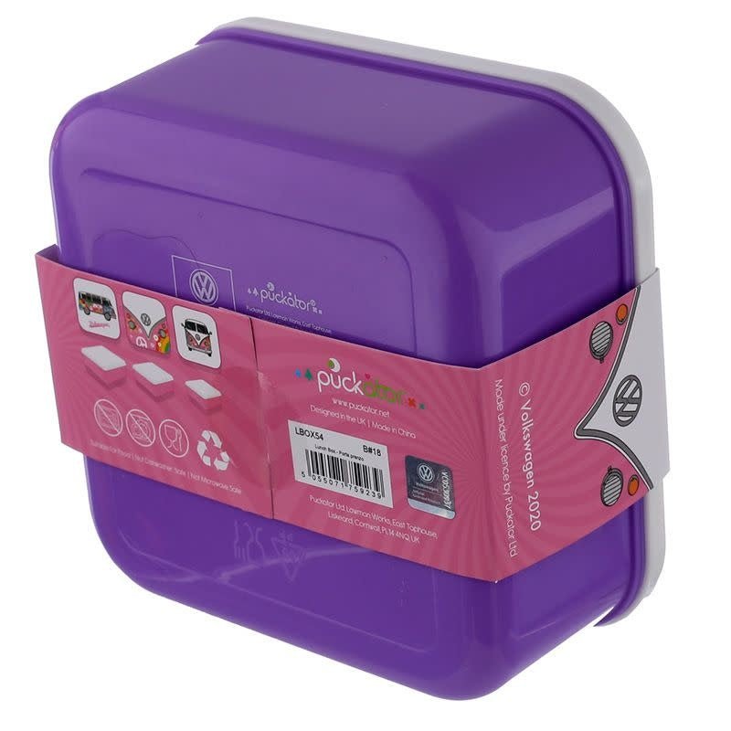 Puckator | Set van 3 lunchboxen | Volkswagen VW T1 | Camper Bus | Summer | 13,5 - 11,5 - 10 cm - Kleine Eland
