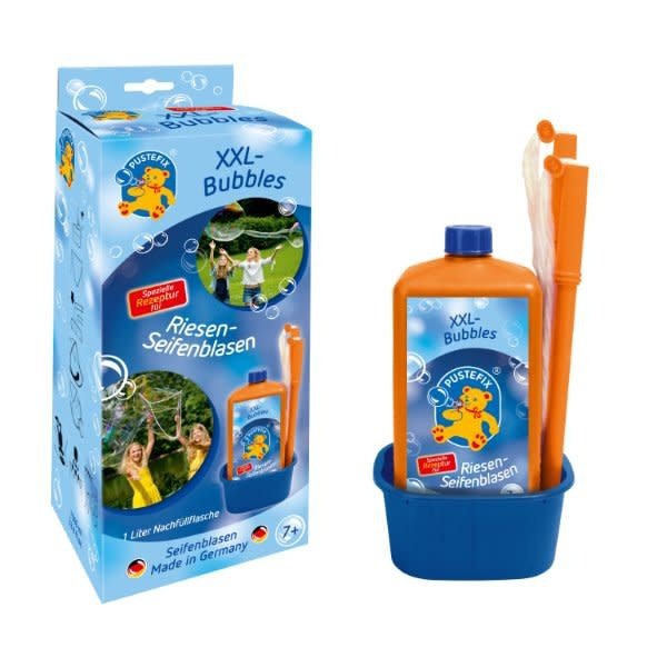 Pustefix | Bellenblaas | 1000 ml | XXL - bubbels | 7+ - Kleine Eland