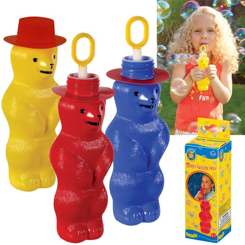 Pustefix | Bellenblaas | 180 ml | Magic Bubble Bear | 3+ - Kleine Eland