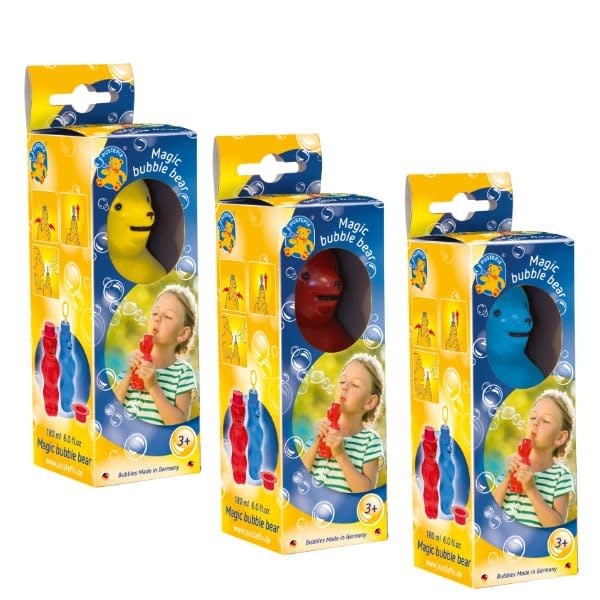 Pustefix | Bellenblaas | 180 ml | Magic Bubble Bear | 3+ - Kleine Eland